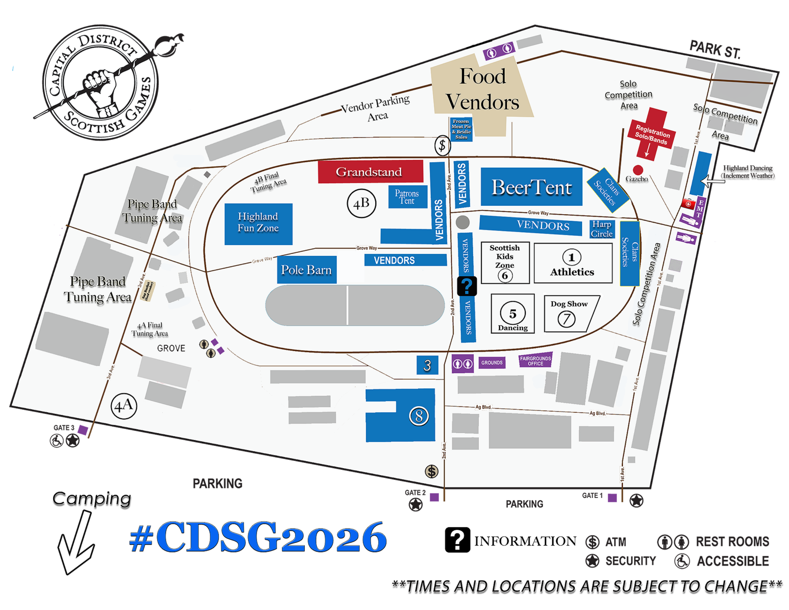 2026 CDSG Map
